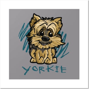 YORKIE Posters and Art